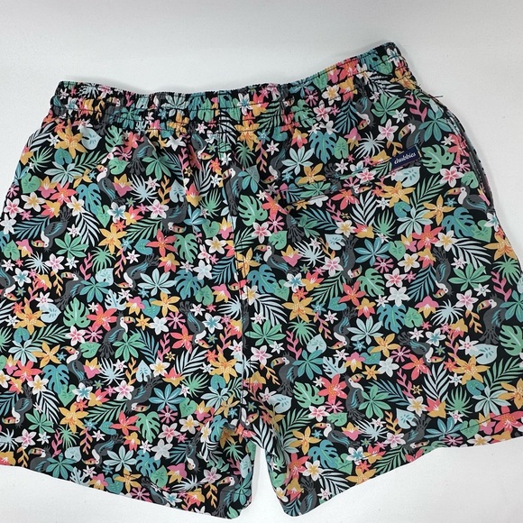 Chubbies Swim Trunks Floral Hawaiian Tropical Beach Bathing Suit Mens Large - Picture 3 of 8